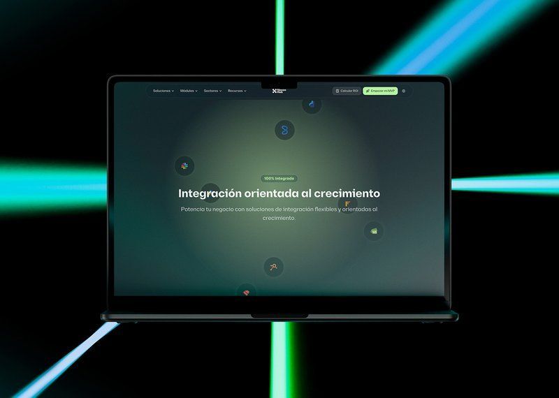 Nexoo Hub — Presentar módulos y funcionalidades de forma intuitiva.