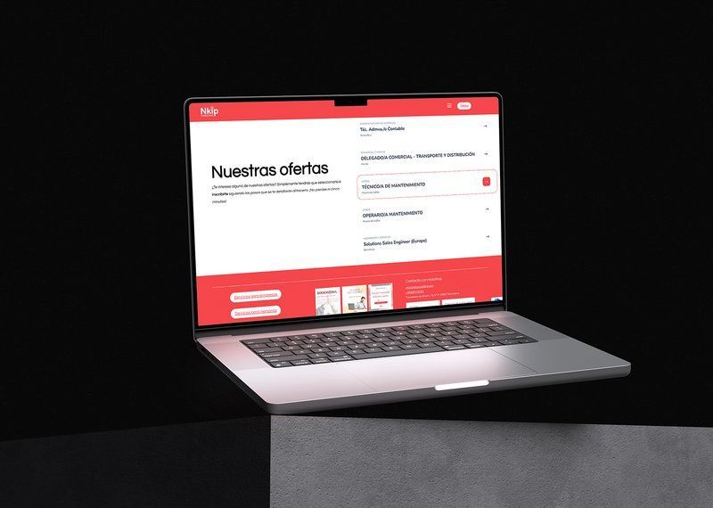 Nkip Consulting — Presentar los servicios de manera clara y accesible.